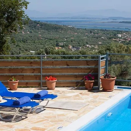 Sleeps 5 Pool Air Con Wifi Вилла Katouna